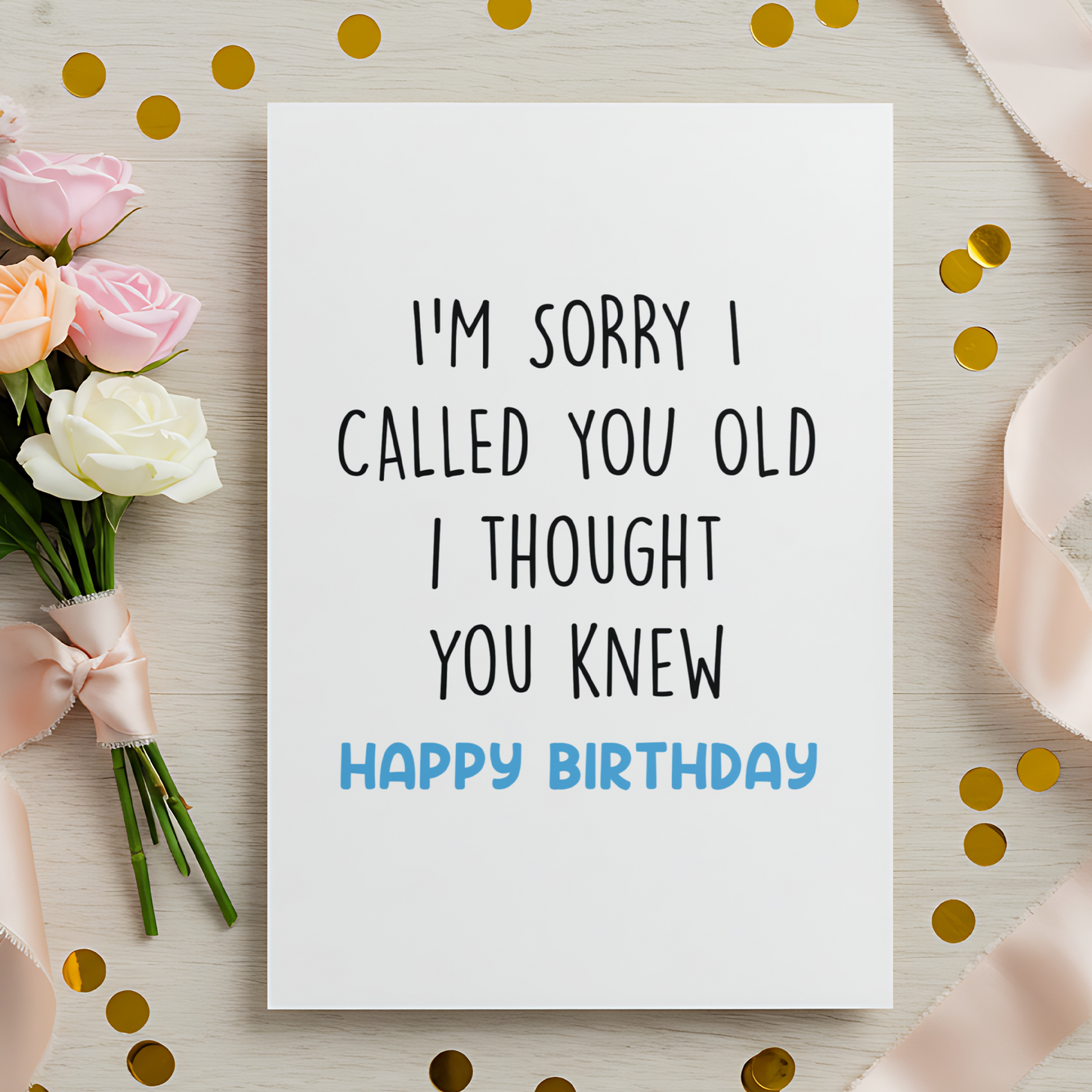 Oops, You’re Older