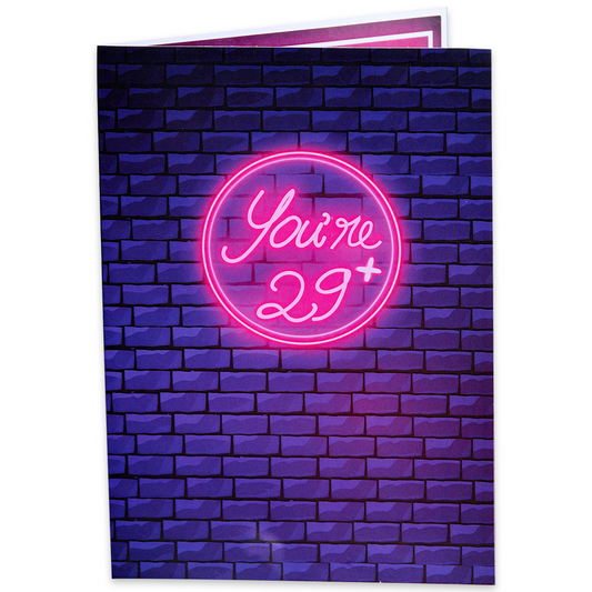 Celebrate turning 30 with a hilarious birthday card for women! It's funny, witty, and perfect for the occasion.