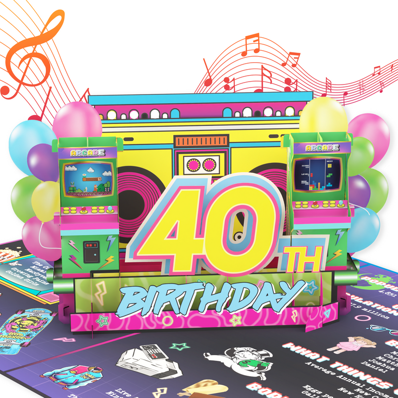 Back To 1985 Birthday Card