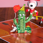 Celebrate a special day with a pop-up cactus birthday card that's sure to make them chuckle! A fun and unique way to send your wishes