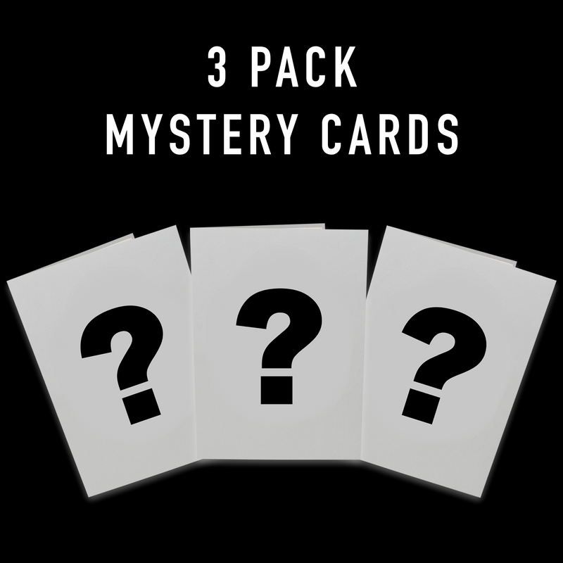 3 Mystery Cards Pack