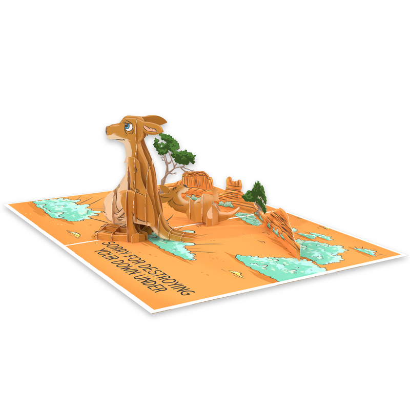 Thanks Mommaroo Funny 3D Mother's Day Card