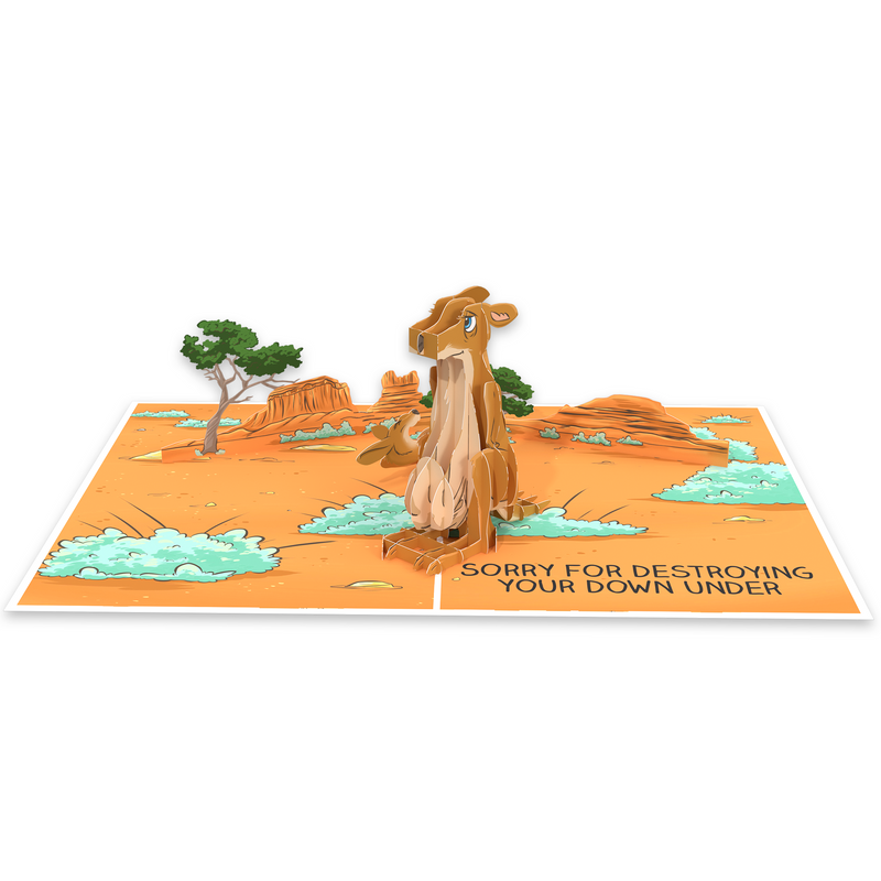 Thanks Mommaroo Funny 3D Mother's Day Card