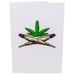 Cannibisism 3D Weed Card